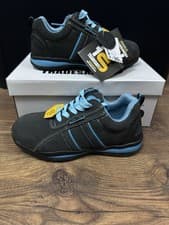 Image of Tradesafe Ladies Steel Toe Cap Safety Shoes – Size 4– New With Tags – RRP £35