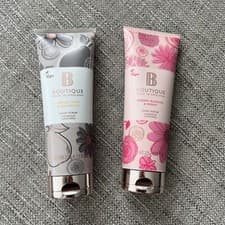 Image of 2 x Boutique Vegan Body Scrubs Cherry Blossom & Peony, Neroli & Pear - New
