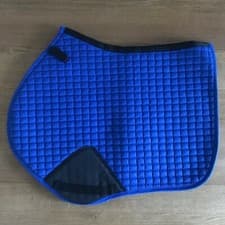 Image of Saddle Pad, Close Contact, GP, Show Jumping, FULL, ROYAL BLUE, FREE UK Postage