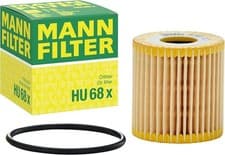 Image of High-Performance MANN-FILTER HU 68 X Oil Filter - Engine Protection Guaranteed