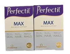 Image of 2 X Vitabiotics Perfectil Max 84 X 2 = 168 Tablets / Capsules BB:01/2028