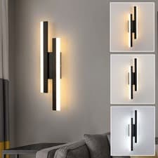 Image of LED Wall Light 3000K/4500K/6500K 3Color Wall Sconce Lamp Bedroom Living Room 20W