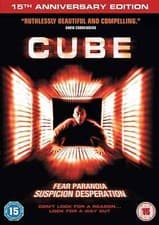 Image of Cube (DVD) Nicole de Boer Maurice Dean Wint David Hewlett Andrew Miller