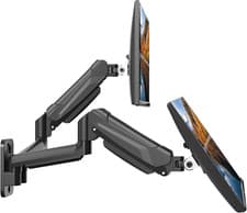 Image of BONTEC Monitor Wall Mount Bracket for 13-32" Screens, Fully Adjustable Gas Arm,