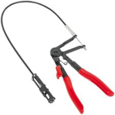 Image of Sealey Remote Ratchet Action Hose Clamp Pliers for Tag Type Hose Clips VS1663