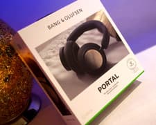 Image of Bang Olufsen B&O Beoplay Portal XBOX Bluetooth NAVY Dolby Atmos headphones (585)