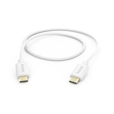 Image of Hama USB-C to USB-C Charging Cable 1m White