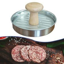 Image of Professional Grade Stainless Steel Hamburger Press Patty Maker Superior