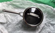 Image of Ninja ZEROSTICK Stainless Steel Cookware 18cm Saucepan C60218UK
