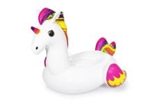 Image of Bestway XXL Unicorn Pool Ride-On Toy, Colorful, 224x164 cm, Inflatable Figure