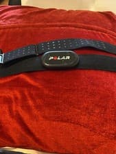 Image of POLAR H10 HEART RATE SENSOR -ANT BLUETOOTH - WATERPROOF BLACK STRAP SIZE M-XXL.