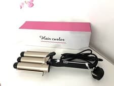 Image of Mermaid Hair Waver 32mm Beachy Waves AIMERVO Curling Iron Wand 3 Barrel