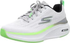 Image of SKECHERS Mens BNIB Trainers GO RUN ELEVATE 2.0 White / Grey UK 10 Extra Wide Fit