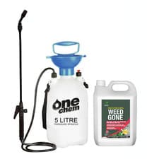 Image of Weedkiller Weed Gone 5L Fast Acting with 5L Pressure Sprayer Enviro Works