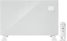 Image of Devola Electric Glass Panel Heater Smart WiFi Alexa Wall / Floor Mount Timer