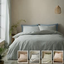 Image of Pineapple Elephant Cotton Rich Woven Stripe Single Double S/King Duvet Cover Set