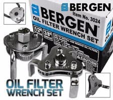 Image of US PRO Oil Filter Wrench Set 2 Way 3 Leg Oil & Fuel Filter Wrench/Removal Tools