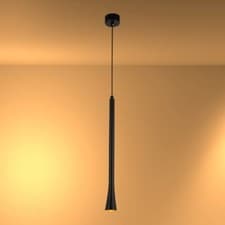 Image of Black and Bronze LED Pendant Downlight 5W 3000K