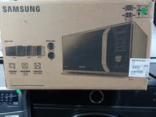 Image of Samsung MW3500K 23L Solo Microwave Oven with Quick Defrost - Black/Silver