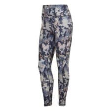 Image of Adidas XS UK6 Women's Blue Tint Carbon 7/8 Yoga Gym Leggings Tights BNWT RRP £55