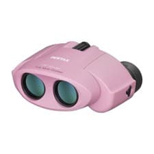 Image of PENTAX Porro Prism Binoculars UP 10x21 Pink 61806 Multi Coating Lens w/case NEW