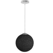 Image of Retro Rattan Ball Lamp Pendant Ceiling Light Woven Rope Wicker Globe Shade