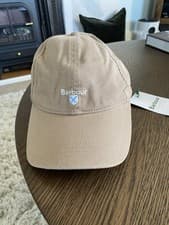 Image of Barbour Cascade Sports Cap is made from 100% cotton One Size Unisex Beige
