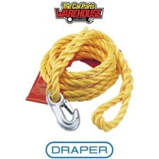 Image of Draper 63410 Tow Rope with Flag 2000kg