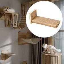 Image of Wall Mounted Cat Shelf Wall Climbing for Cats for Indoor Cats Lounging