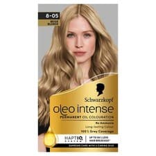 Image of Schwarzkopf Oleo Intense Permanent Oil Colour Hair Dye 8-05 Beige Blonde