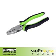 Image of Siegen Combination Pliers Comfort Grip 200mm Sealey Corrosion Resistant