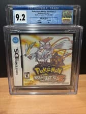 Image of Pokemon: White Version 2 (Nintendo DS, 2012) CGC 9.2 Brand New