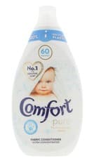 Image of Comfort Pure Ultra Concentrated Fabric Conditioner 60 Washes 900ml