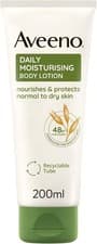 Image of Aveeno Daily Moisturising Body Lotion-200ml Suitable for Sensitive and Dry Skin