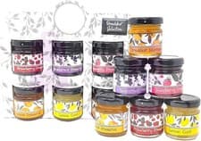Image of Selection of Breakfast & Afternoon Tea Jam Preserve Gift Pack - Strawberry, Bla