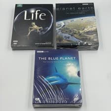 Image of BBC Wildlife [DVD] Planet Earth • Life • The Blue Planet • 3 x Box Sets • Sealed