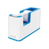 Image of Leitz WOW Tape Dispenser White/Blue 53641036