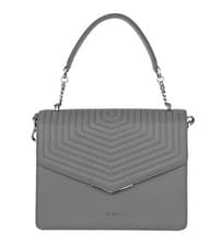 Image of Ted Baker Womens Ladies Brittni Leather envelope Multiway Bag in Grey