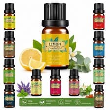 Image of 100% Pure Essential Oils for Aromatherapy, Oil Burners, Diffuser, Fragrance 10ml