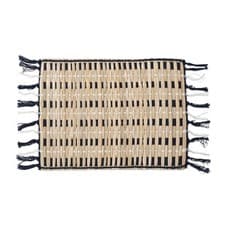 Image of Creative Tops Set of 4 Napier Grasscloth Placemats 30 x 23 cm Wipe Clean Only