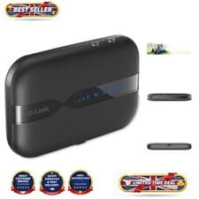 Image of D-Link DWR-932 4G LTE Wireless Router - Touch Control & Long Lasting Battery