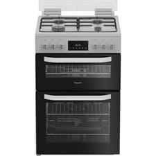 Image of Hotpoint HDG6GDCW Gas Cooker Double Oven [IH0111170045]