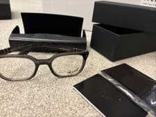 Image of New Persol Frames 3263 1103 Crystal Grey With Hard Case And Cloth