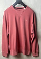 Image of Jack & Jones Men’s Crew Neck Sweatshirt Jumper Washed Slate Rose Size S-M (N1)