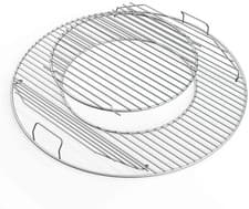 Image of Weber Gourmet BBQ System Hinged Cooking Grate 47cm Kettle Charcoal Cooking Grill