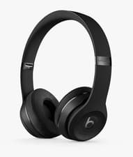Image of Beats Solo³ Wireless Bluetooth On-Ear Headphones with Mic/Remote Black
