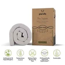 Image of Panda Memory Foam Bamboo Mattress Topper EU Sizes