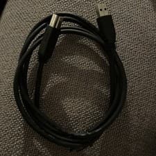 Image of New USB 3.0 Type A Male to B Male Data Cable Lead - Super Speed - Black