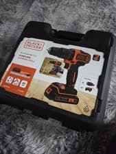 Image of Black & Decker 18V Lithium ION 1.5AH Cordless Hammer Drill SEALED