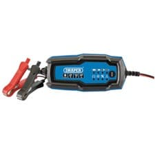 Image of Draper 53488 12V Smart Charger and Battery Maintainer (2A)